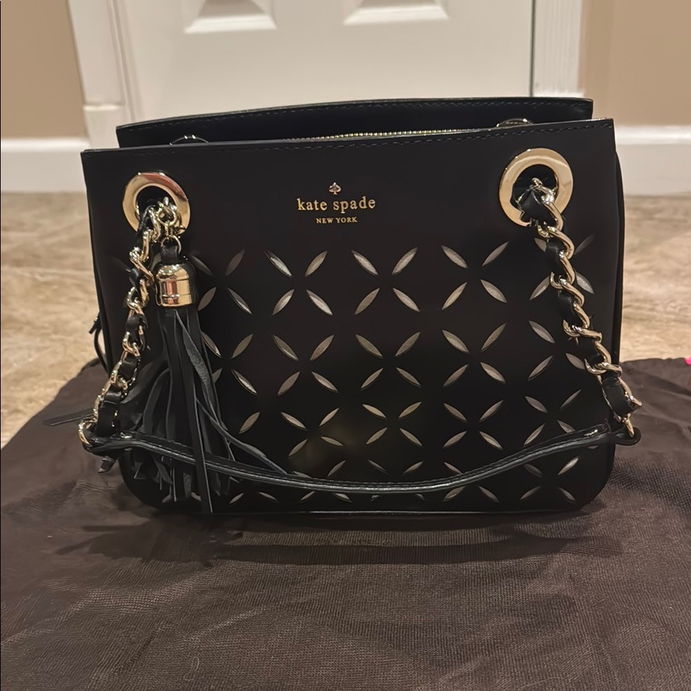 Kate Spade Black Shoulder Bag.
